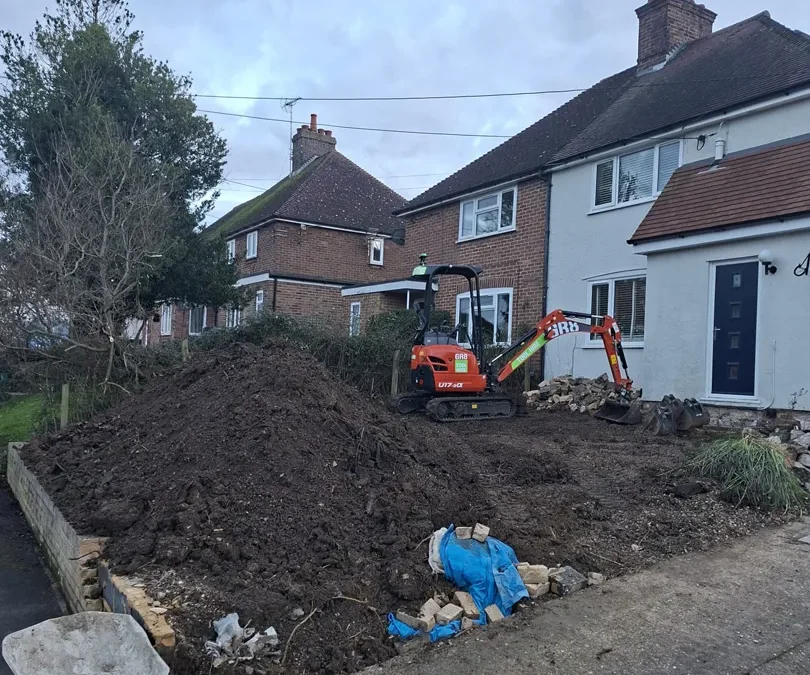 Project Update: Transforming a Driveway in Shudy Camps